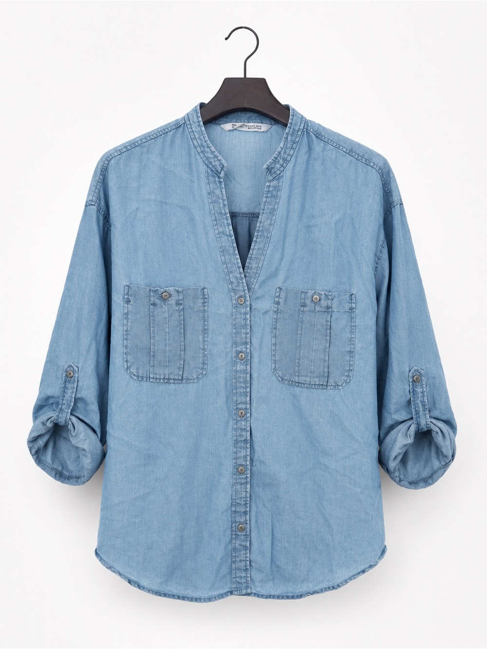 Zara Blue Button Down Shirt